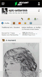Mobile Screenshot of epic-setter666.deviantart.com