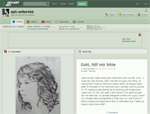 Tablet Screenshot of epic-setter666.deviantart.com