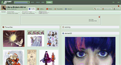 Desktop Screenshot of like-a-broken-mirror.deviantart.com