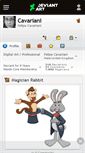 Mobile Screenshot of cavariani.deviantart.com