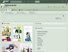 Tablet Screenshot of platinum-berlitz.deviantart.com