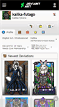 Mobile Screenshot of kalika-futago.deviantart.com
