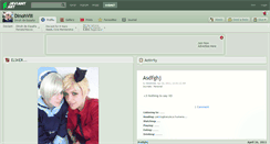 Desktop Screenshot of dinohviii.deviantart.com