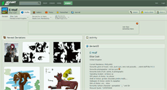 Desktop Screenshot of e-wolf.deviantart.com