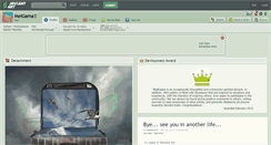 Desktop Screenshot of melgama.deviantart.com