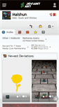 Mobile Screenshot of malshun.deviantart.com