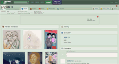 Desktop Screenshot of min-19.deviantart.com