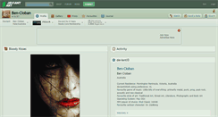Desktop Screenshot of ben-cioban.deviantart.com