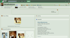 Desktop Screenshot of kittycatrandomness.deviantart.com