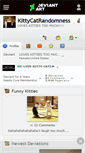 Mobile Screenshot of kittycatrandomness.deviantart.com