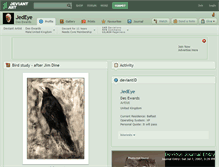 Tablet Screenshot of jedeye.deviantart.com