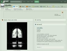 Tablet Screenshot of mbuddhy.deviantart.com