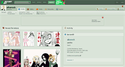 Desktop Screenshot of alicerock.deviantart.com