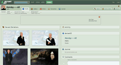 Desktop Screenshot of monday-----ar.deviantart.com