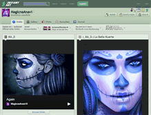 Tablet Screenshot of magicnaanavi.deviantart.com