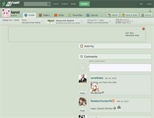 Tablet Screenshot of kanol.deviantart.com