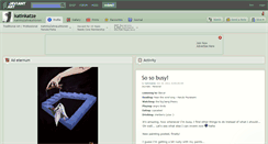 Desktop Screenshot of katinkatze.deviantart.com