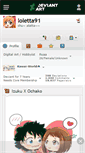 Mobile Screenshot of loletta91.deviantart.com