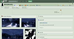 Desktop Screenshot of darkcyberxeno.deviantart.com