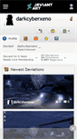 Mobile Screenshot of darkcyberxeno.deviantart.com