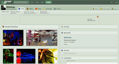 Desktop Screenshot of fehmican.deviantart.com