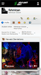 Mobile Screenshot of fehmican.deviantart.com