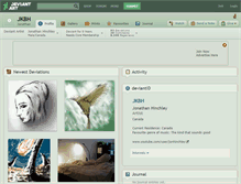 Tablet Screenshot of jkbh.deviantart.com