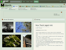 Tablet Screenshot of kibou236.deviantart.com