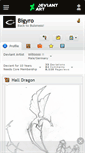 Mobile Screenshot of bigyro.deviantart.com