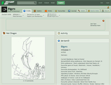 Tablet Screenshot of bigyro.deviantart.com