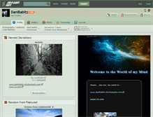 Tablet Screenshot of danibabitz.deviantart.com