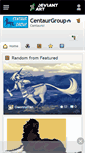 Mobile Screenshot of centaurgroup.deviantart.com
