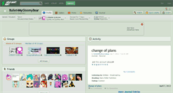 Desktop Screenshot of bullet4mygloomybear.deviantart.com