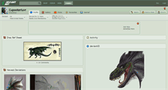 Desktop Screenshot of cupooterluvr.deviantart.com