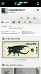 Mobile Screenshot of cupooterluvr.deviantart.com