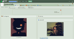 Desktop Screenshot of cloudsarefluffie.deviantart.com