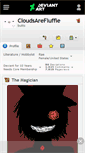 Mobile Screenshot of cloudsarefluffie.deviantart.com