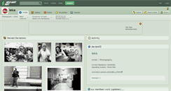 Desktop Screenshot of leica.deviantart.com