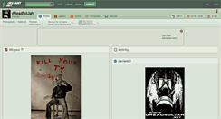 Desktop Screenshot of dreadsoljah.deviantart.com