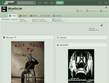 Tablet Screenshot of dreadsoljah.deviantart.com