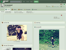 Tablet Screenshot of krvavameri.deviantart.com