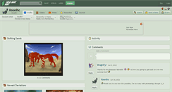 Desktop Screenshot of koonihc.deviantart.com