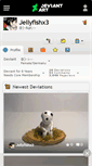 Mobile Screenshot of jellyfishx3.deviantart.com