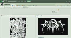 Desktop Screenshot of mattpinyan.deviantart.com