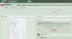 Desktop Screenshot of marshamello.deviantart.com