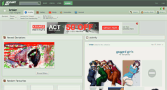 Desktop Screenshot of krisier.deviantart.com
