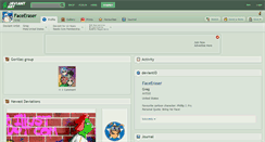 Desktop Screenshot of faceeraser.deviantart.com
