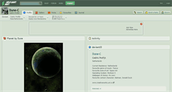 Desktop Screenshot of dune-c.deviantart.com