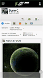 Mobile Screenshot of dune-c.deviantart.com