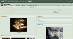 Desktop Screenshot of darksky86.deviantart.com